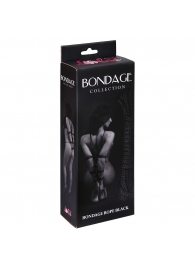 Черная веревка Bondage Collection Black - 9 м. - Lola toys - купить с доставкой #SOTBIT_REGIONS_UF_V_REGION_NAME#