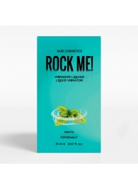 Жидкий вибратор Nuei Rock Me! с ароматом мяты - 20 мл. - Nuei cosmetics - купить с доставкой в Москве