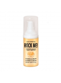 Жидкий вибратор Nuei Rock Me! с ароматом печенья и сливок - 20 мл. - Nuei cosmetics - купить с доставкой в Москве