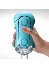 Голубой мастурбатор Tenga Flip ORB Ocean - Tenga - в Москве купить с доставкой