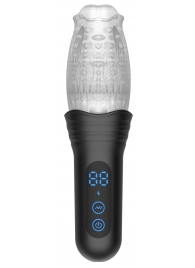 Автоматический мастурбатор Oral Sex Masturbator с функциями ротации, вибрации и фрикций - Secwell - в Москве купить с доставкой