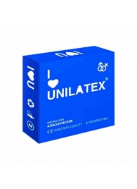 Классические презервативы Unilatex Natural Plain - 3 шт. - Unilatex - купить с доставкой в Москве