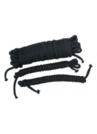 Чёрные хлопковые верёвки для бондажа - Orion - купить с доставкой #SOTBIT_REGIONS_UF_V_REGION_NAME#