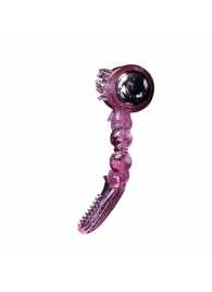 Розовое эрекционное кольцо с вибростимуляцией клитора Baile - Baile - #SOTBIT_REGIONS_UF_V_REGION_NAME# купить с доставкой