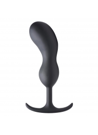 Черный массажер простаты с утяжелителями Premium Silicone Weighted Prostate Plug XL - 20,8 см. - XR Brands - #SOTBIT_REGIONS_UF_V_REGION_NAME# купить с доставкой