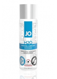 Возбуждающий лубрикант на водной основе JO Personal Lubricant H2O Warming - 60 мл. - System JO - купить с доставкой в Москве