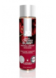 Лубрикант на водной основе с ароматом вишни JO Flavored Cherry Burst - 120 мл. - System JO - купить с доставкой в Москве