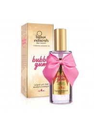 Разогревающее массажное масло Light My Fire Bubble Gum с ароматом бабл-гам - 100 мл. - Bijoux Indiscrets - купить с доставкой #SOTBIT_REGIONS_UF_V_REGION_NAME#