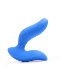 Синий вибромассажер простаты 3,5’’ Curve P-spot Massager - 12 см. - Erokay - #SOTBIT_REGIONS_UF_V_REGION_NAME# купить с доставкой