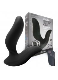 Черный вибромассажер простаты 3,5’’ Remote Control Curve P-spot Massager - 12 см. - Erokay - #SOTBIT_REGIONS_UF_V_REGION_NAME# купить с доставкой