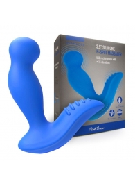 Синий вибромассажер простаты 3,5’’ P-spot Massager - 12,5 см. - Erokay - #SOTBIT_REGIONS_UF_V_REGION_NAME# купить с доставкой