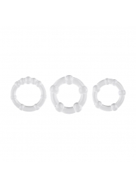 Набор из 3 эрекционных колец Erection Rings Set - Selopa - в Москве купить с доставкой