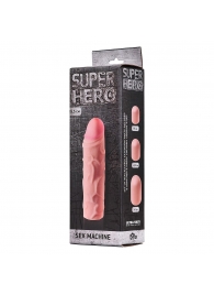 Фаллоудлинитель SUPER HERO Sex Machine - 15,5 см. - Lola Games - в Москве купить с доставкой