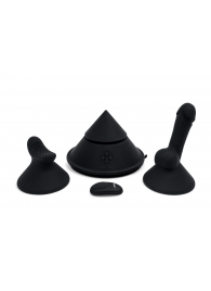 Конусный вибромассажер Cowgirl Cone с 2 насадками - CowGirl - купить с доставкой в Москве
