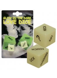 Кубики для любовных игр Glow-in-the-dark с надписями на английском - Orion - купить с доставкой #SOTBIT_REGIONS_UF_V_REGION_NAME#