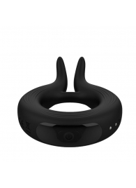 Черное эрекционное кольцо Marry Me Rechargeable Vibrating Cockring - Adrien Lastic - в Москве купить с доставкой