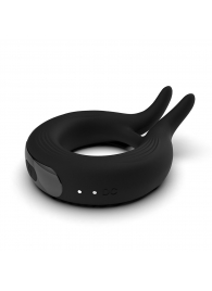 Черное эрекционное кольцо Marry Me Rechargeable Vibrating Cockring - Adrien Lastic - в Москве купить с доставкой
