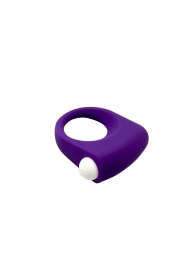 Фиолетовое эрекционное кольцо Puggle Vibrating Ring with Bullet - Adrien Lastic - в Москве купить с доставкой