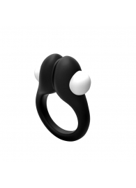 Черное эрекционное кольцо Zippy Vibrating Ring With Bullet - Adrien Lastic - в Москве купить с доставкой