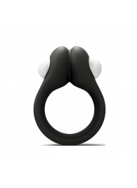 Черное эрекционное кольцо Zippy Vibrating Ring With Bullet - Adrien Lastic - в Москве купить с доставкой