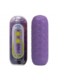 Фиолетовый мастурбатор Venus-X Twin balls - Baile - #SOTBIT_REGIONS_UF_V_REGION_NAME# купить с доставкой