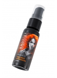 Гель с эффектом вибрации Volcano Of Passion со вкусом вишни - 25 мл. - Erotist Lubricants - купить с доставкой в Москве