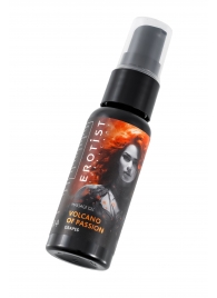 Гель с эффектом вибрации Volcano Of Passion со вкусом винограда - 25 мл. - Erotist Lubricants - купить с доставкой в Москве