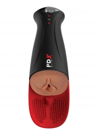 Мастурбатор-вагина в колбе с вибрацией Fuck-O-Matic Pro XL - Pipedream - в Москве купить с доставкой
