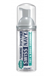 Очищающая пенка для игрушек и тела Toy   Body Cleaner Foamer - 47 мл. - Swiss navy - купить с доставкой #SOTBIT_REGIONS_UF_V_REGION_NAME#