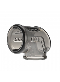 Дымчатая насадка на пенис и мошонку - Baile - в Москве купить с доставкой