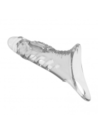 Прозрачная насадка на пенис - 22 см. - Baile - в Москве купить с доставкой