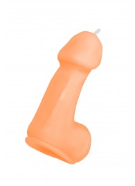 Оранжевая свеча в форме пениса - 47 гр. - Pecado - купить с доставкой #SOTBIT_REGIONS_UF_V_REGION_NAME#