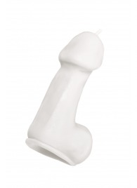 Белая свеча в форме пениса - 47 гр. - Pecado - купить с доставкой #SOTBIT_REGIONS_UF_V_REGION_NAME#