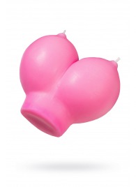 Розовая свеча «Сиськи» - 150 гр. - Pecado - купить с доставкой #SOTBIT_REGIONS_UF_V_REGION_NAME#