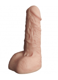 Телесный фаллоудлинитель с мошонкой Cock Next - 17 см. - LOVETOY (А-Полимер) - #SOTBIT_REGIONS_UF_V_REGION_NAME# купить с доставкой