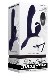 Женский страпон с вибрацией Giving Vibes - Evolved - купить с доставкой #SOTBIT_REGIONS_UF_V_REGION_NAME#