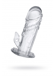 Прозрачная насадка на пенис Uco - 13 см. - A-toys - #SOTBIT_REGIONS_UF_V_REGION_NAME# купить с доставкой