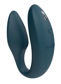 Зеленый вибратор для пар We-Vibe Sync 2 с пультом ДУ - We-vibe купить в Москве с доставкой в Orgasmix.ru Зеленый вибратор для пар We-Vibe Sync 2 с пультом ДУ - We-vibe