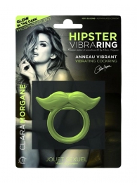 Люминесцентное эрекционное виброкольцо Hipster - Clara Morgane - в Москве купить с доставкой