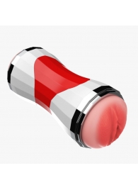 Двусторонний мастурбатор в колбе Power Grip Cup - вагина и ротик - Boys of Toys - #SOTBIT_REGIONS_UF_V_REGION_NAME# купить с доставкой