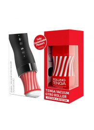 Набор Tenga Vacuum Gyro Roller 3s: мастурбатор и устройство для вращения и создания вакуума - Tenga - в Москве купить с доставкой Набор Tenga Vacuum Gyro Roller 3s: мастурбатор и устройство для вращения и создания вакуума - Tenga - в Москве купить с доставкой