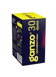 Ароматизированные презервативы Ganzo Juice - 30 шт. - Ganzo - купить с доставкой #SOTBIT_REGIONS_UF_V_REGION_NAME#