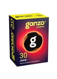 Ароматизированные презервативы Ganzo Juice - 30 шт. - Ganzo - купить с доставкой #SOTBIT_REGIONS_UF_V_REGION_NAME#