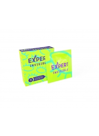 Ультратонкие презервативы Expert Invisible - 3 шт. - Expert - купить с доставкой #SOTBIT_REGIONS_UF_V_REGION_NAME#