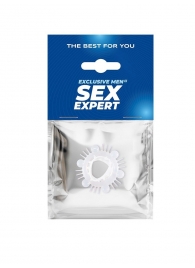 Стимулирующая насадка на пенис с несколькими видами рельефа - Sex Expert - в Москве купить с доставкой