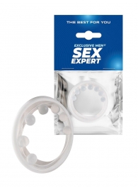 Эрекционное кольцо с мягкой стимулирующей насадкой - Sex Expert - #SOTBIT_REGIONS_UF_V_REGION_NAME# купить с доставкой