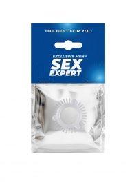 Эластичное эрекционное кольцо с 3 шариками и шипами - Sex Expert - #SOTBIT_REGIONS_UF_V_REGION_NAME# купить с доставкой