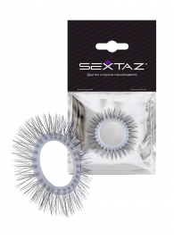 Круглое эрекционное кольцо с «ресничками» - Sextaz - #SOTBIT_REGIONS_UF_V_REGION_NAME# купить с доставкой