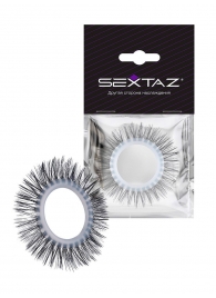 Круглое эрекционное кольцо с длинными «ресничками» - Sextaz - #SOTBIT_REGIONS_UF_V_REGION_NAME# купить с доставкой