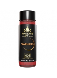 Массажное масло с согревающим эффектом Massage Oil Warming - 100 мл. - HOT - купить с доставкой в Москве